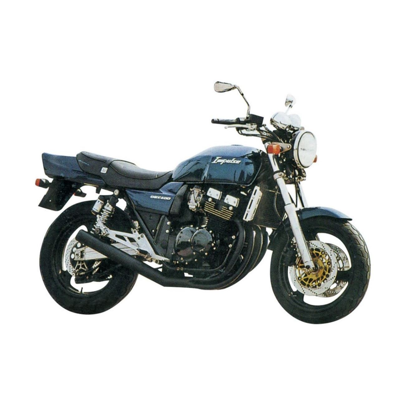 ショート管マフラー ブラック GSX400