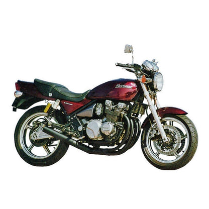 ハンドメイドショート管マフラー ブラック ZEPHYR400