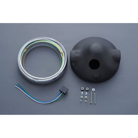 ヘッドライトリム&ケースセット Z1 Z2 KZ900 Z750 Z750D1 KZ1000 KZ1000MK2 Z750FX KZ1000LTD Z1000J