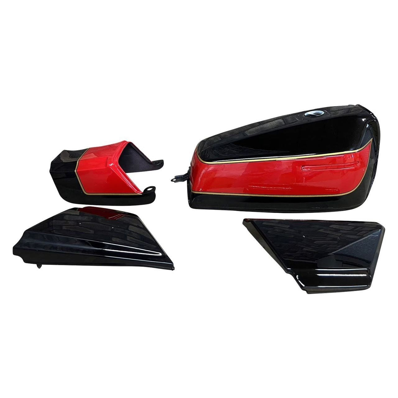 外装4点セット ファイアクラッカーレッド Z400FX E4B