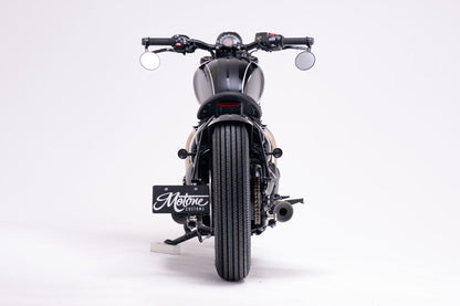 Side Number Plate Mount Side Kick Black 1 Set Bobber Scrambler 900 Speedmaster