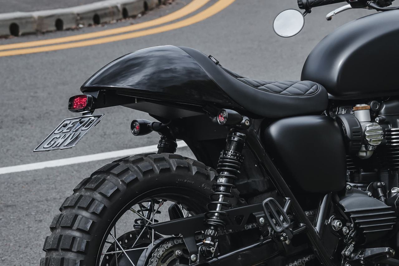 Fender Eliminator Kit Goat LED Light Gloss Black 1 Set T100/T120 Speed Twin 900 Scrambler 900