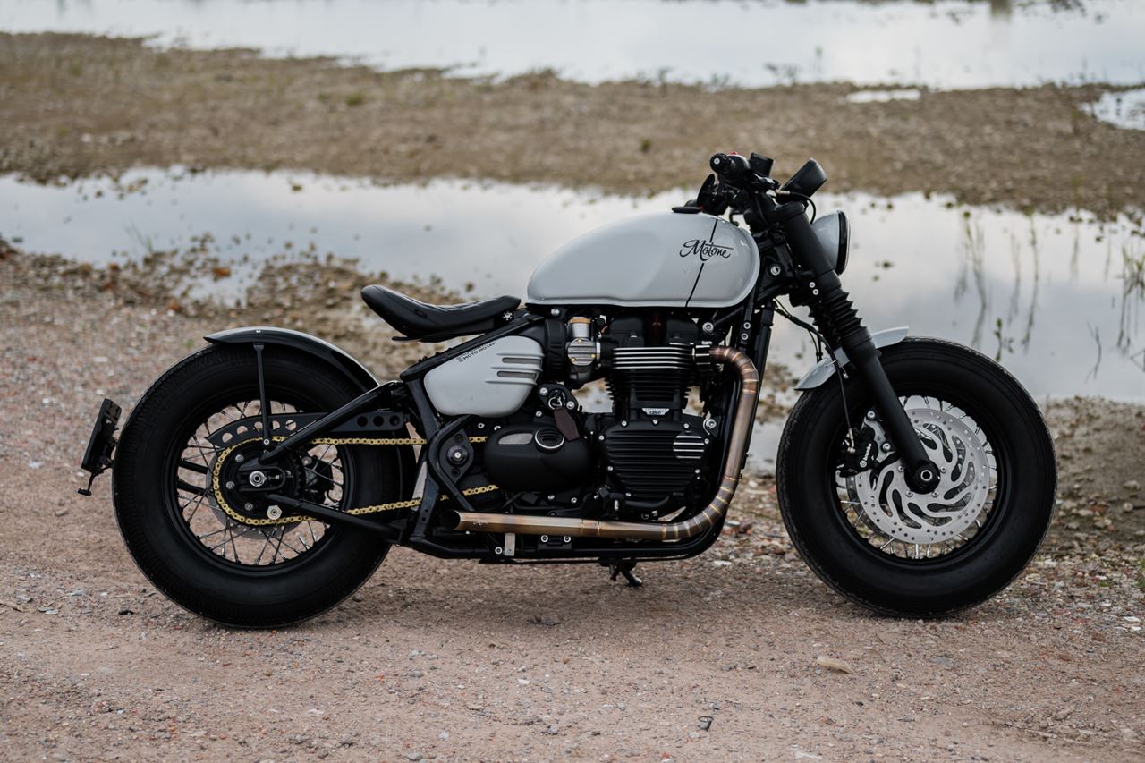 ナンバー移設キット ブラック 1セット CLAWT100/T120 スピードツイン900 スクランブラー900