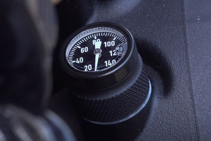 Oil Temperature Gauge Oil Filler Cap °C Black 1pc T100 Scrambler Thruxton