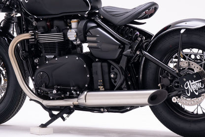 Battery Belt Beltane Leather Black 1pc Bonneville Bobber Speedmaster