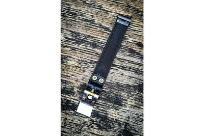 Battery Belt Beltane Leather Black 1pc Bonneville Bobber Speedmaster
