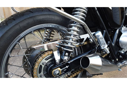 Chain Guard, Tanto, Polished, 1 pc, T100/T120 Speed Twin 900