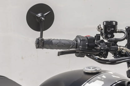 グリップ パトリオット ユニオンジャック ブラック 22.2mm 左右セット スピードツイン900 スクランブラー900