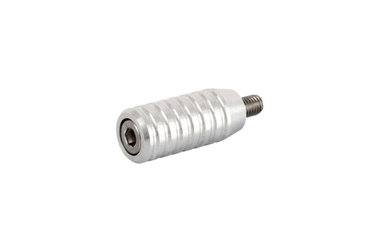 シフトペダルペグ リブ シルバー 長さ44mm 1個 T100/T120 スピードツイン900 スクランブラー900