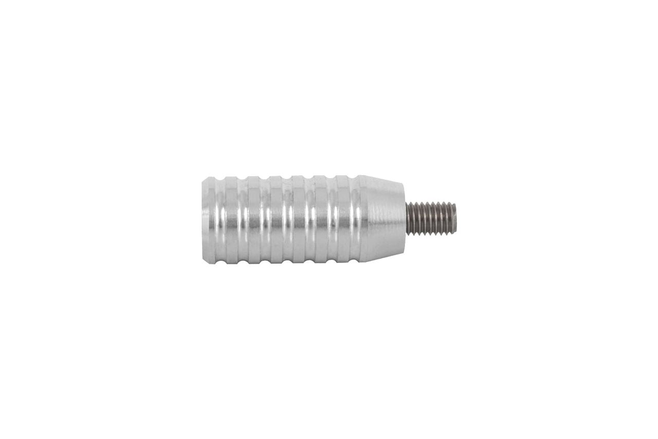 Shift Pedal Peg Ribbed Silver 44mm Long 1pc for T100/T120 Speed Twin 900 Scrambler 900