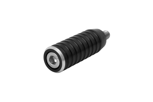 シフトペダルペグ ロングタイプ リブ ブラック 長さ66mm 1個 T100/T120 スピードツイン900 スクランブラー900