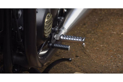 Shift Pedal Peg, Long Type, Ribbed, Black, Length 66mm, 1 pc. for T100/T120, Speed Twin 900, Scrambler 900