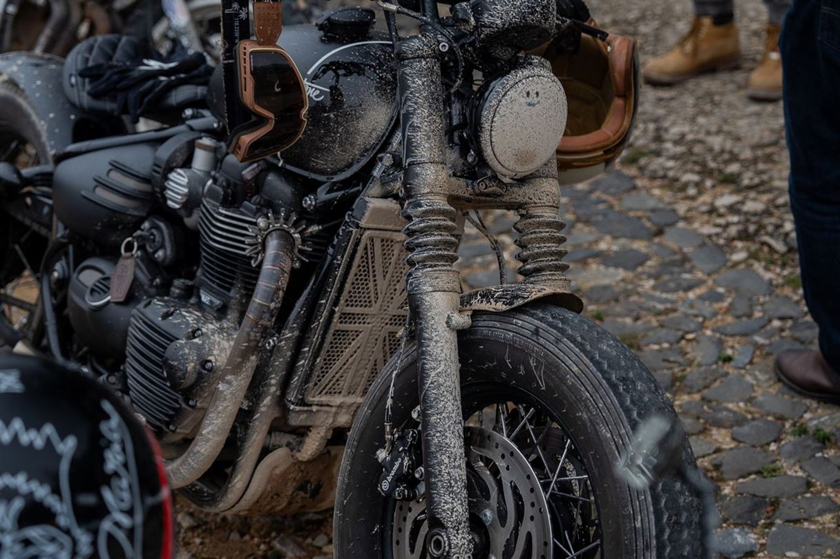 ラジエターガード ユニオンジャック ブラック 縦290mm×横192mm 1個 ボンネビル ボバー スピードマスター