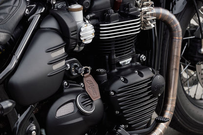 油温計 オイルフィラーキャップ °C ブラック 1個 T100/T120 スピードツイン900 スクランブラー900