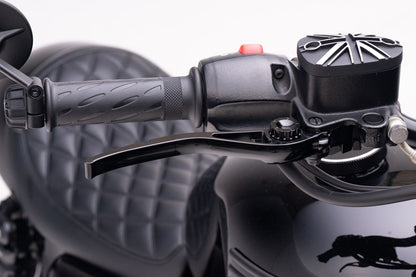 Lever Set, Pike, Aluminum, Black, Left and Right, T100/T120, Speed Twin 900, Scrambler 900