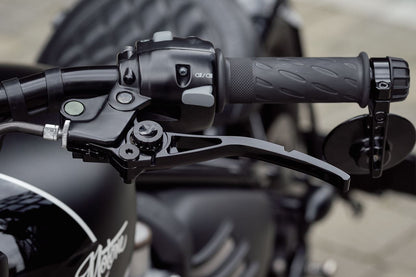 Lever Set, Pike, Aluminum, Black, Left and Right, T100/T120, Speed Twin 900, Scrambler 900