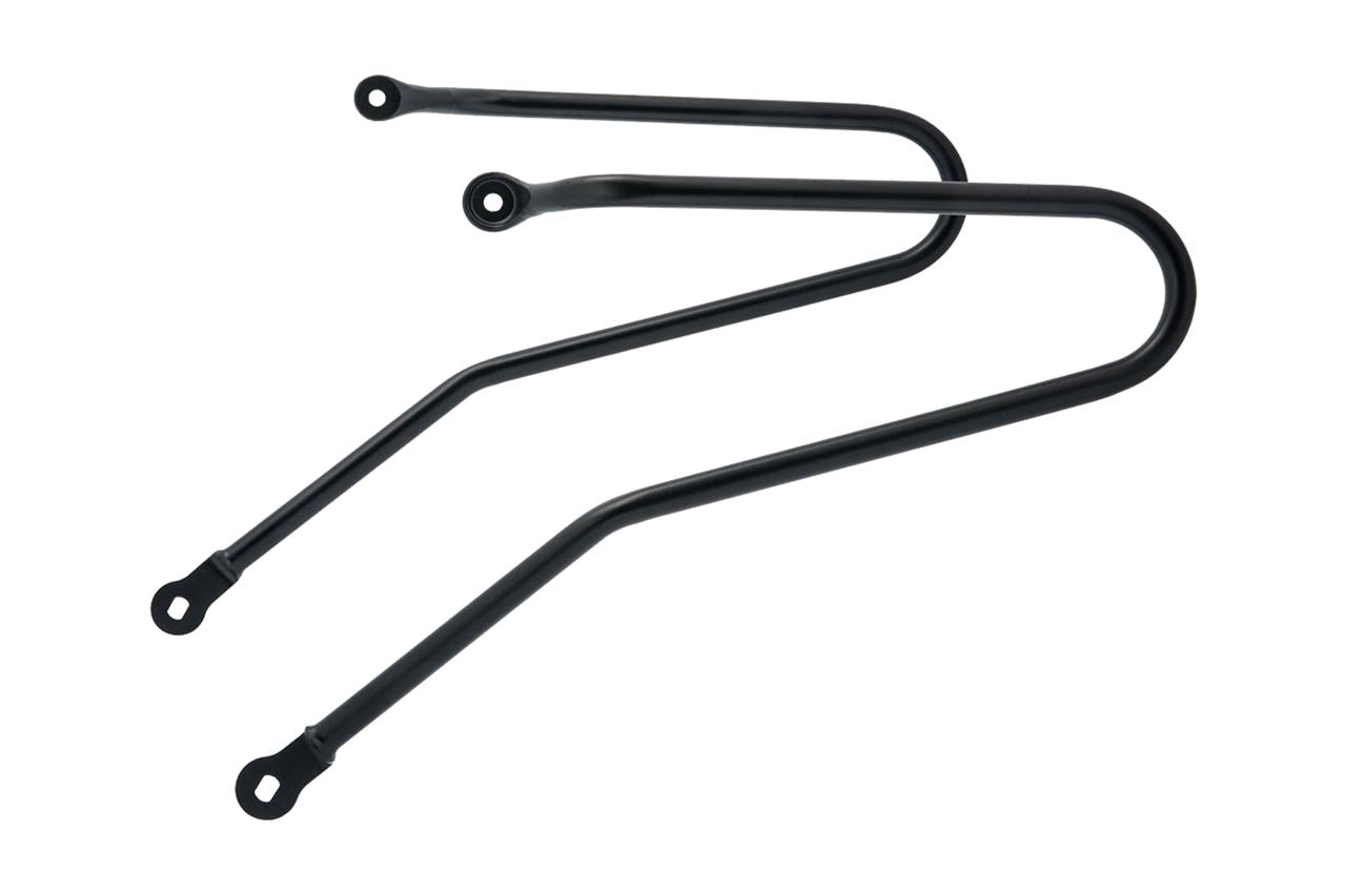 サドルバッグサポート 左右セット ブラック パイプ径16mm T100/T120 ストリートツイン/スピードツイン 900