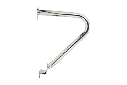 Engine Guard Stainless Polished Air-Cooled 2pc T100 Thruxton
