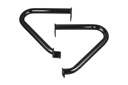Engine Guards, Stainless Steel, Black, Air-Cooled, 2pcs, T100, Laxton