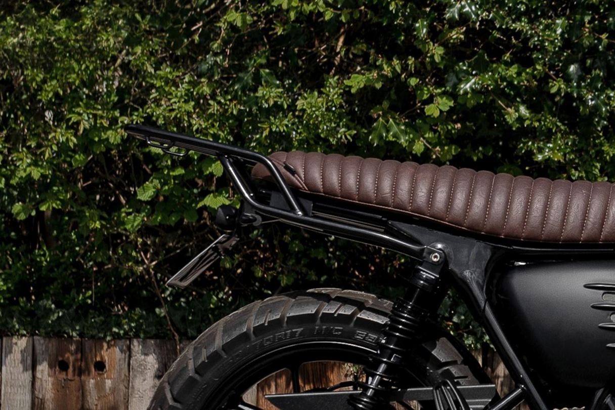 Rear Rack Grand Tourer Black 1 pc T100/T120 Speed Twin 900 Scrambler 900