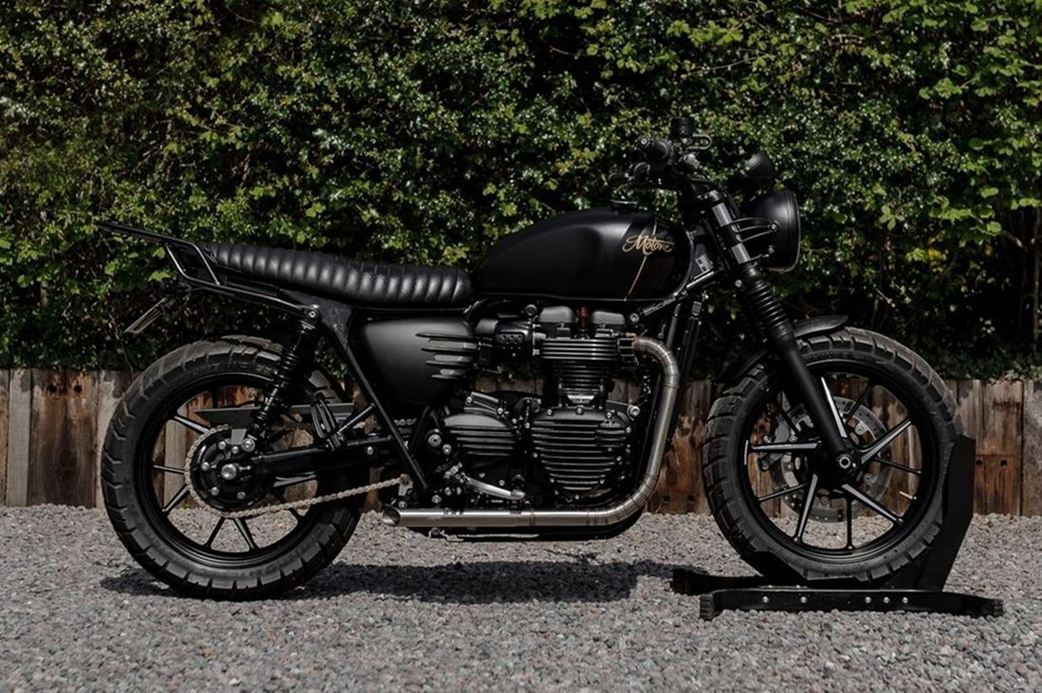 Rear Rack Grand Tourer Black 1 pc T100/T120 Speed Twin 900 Scrambler 900