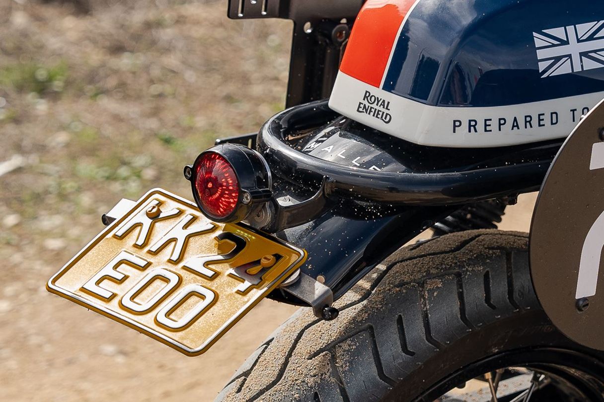 LED Tail Light Eldorado, Black, Lens Diameter 50mm, 1 pc.