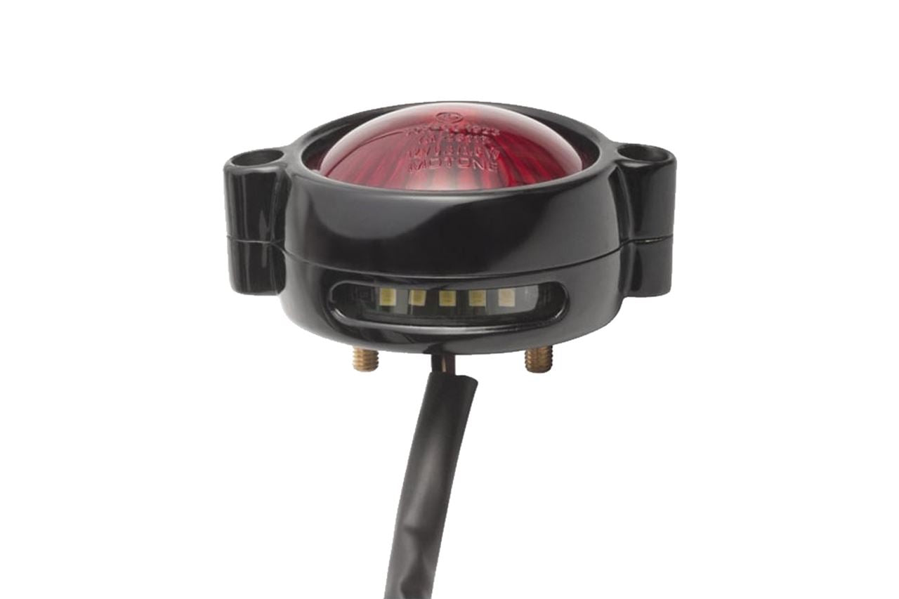 LED Tail Light Eldorado, Black, Lens Diameter 50mm, 1 pc.