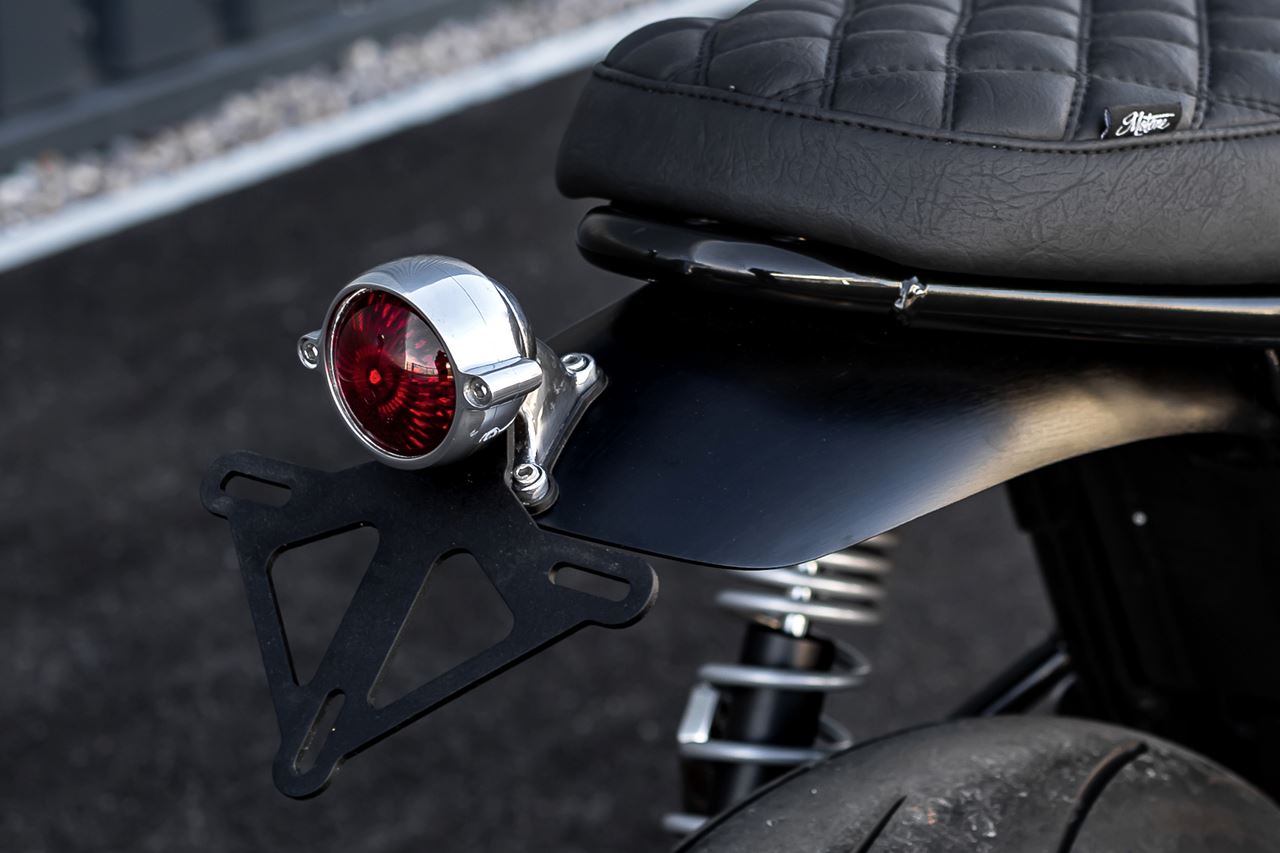 LED Taillight Eldorado, with Mount, Polished, 50mm Lens Diameter, 1 Set