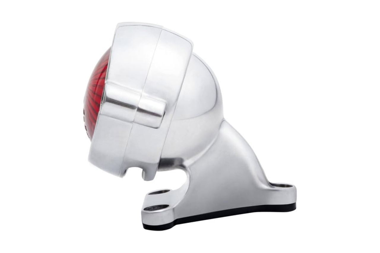 LED Taillight Eldorado, with Mount, Polished, 50mm Lens Diameter, 1 Set