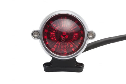 LED Taillight Eldorado, with Mount, Black/Polished, 50mm Lens Diameter, 1 Set