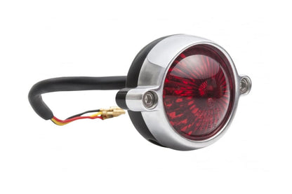 LEDテールライト エルドラド ブラック/ポリッシュ レンズ直径50mm 1個