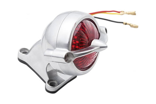LEDテールライト ベルエア マウント付き ポリッシュ レンズ直径50mm 1セット