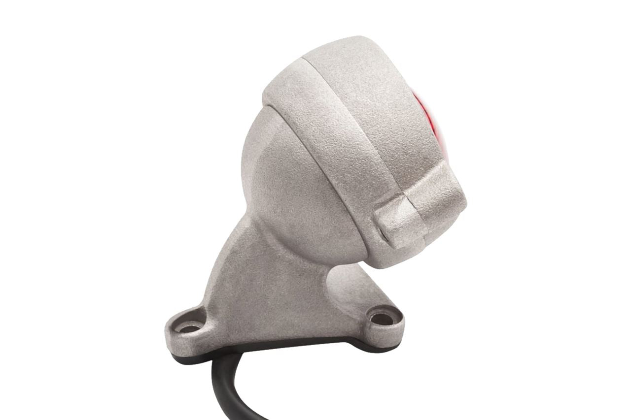 Taillight Mount for Round Taillights, Blasted, 1 Set