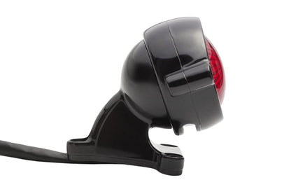 Taillight Mount for Round Taillights, Black, 1 set