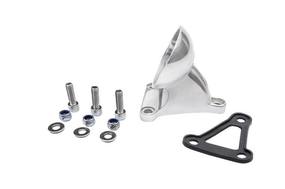 Taillight Mount for Round Taillights, Polished, 1 set