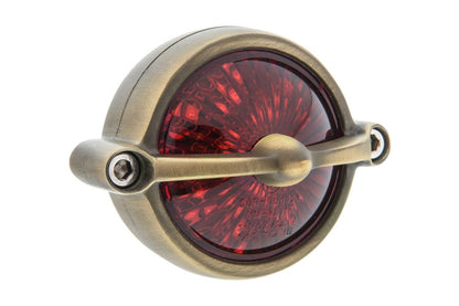 LED Tail Light, Bel Air Vintage Brass, 50mm Lens Diameter, 1 pc.