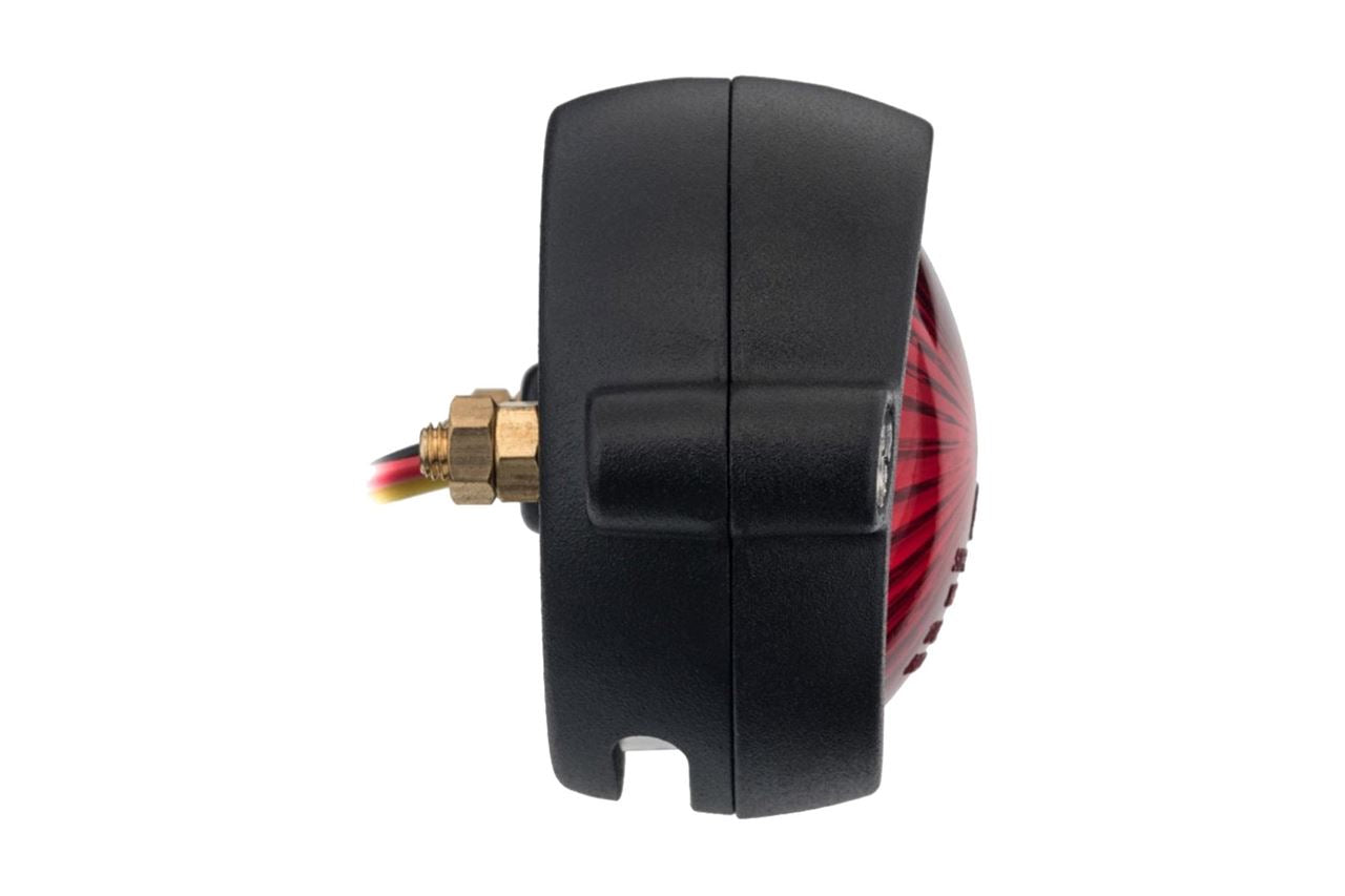 LED Taillight Eldorado Powder Black Lens Diameter 50mm 1 pc
