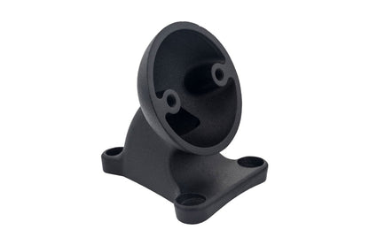 Taillight Mount for Round Taillights, Powder Black, 1 Set