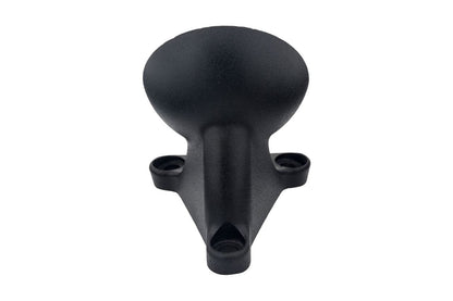 Taillight Mount for Round Taillights, Powder Black, 1 Set