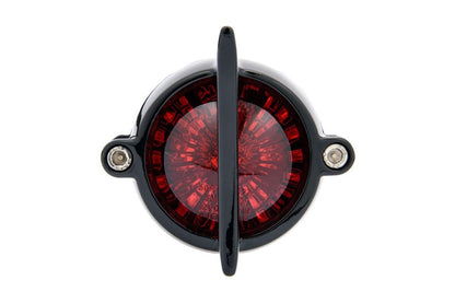 LEDテールライト クーダ マウント付き ブラック レンズ直径50mm 1セット