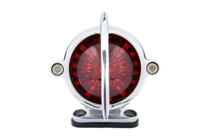 LEDテールライト クーダ マウント付き ポリッシュ レンズ直径50mm 1セット