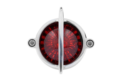 LED taillight Kuda, polished, 50mm lens diameter, 1 piece