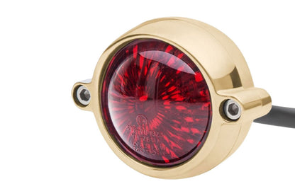 LED Taillight Eldorado Brass, 50mm Lens Diameter, 1 pc.