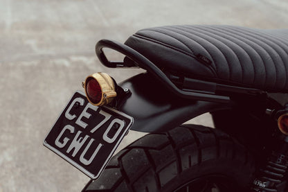 LED Taillight Eldorado Brass, 50mm Lens Diameter, 1 pc.