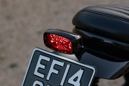 LED taillight, Goat, Black, 40mm H x 82mm W, 1 pc.