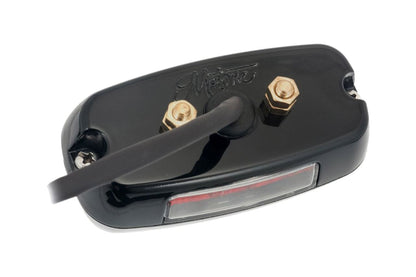 LED taillight, Goat, Black, 40mm H x 82mm W, 1 pc.