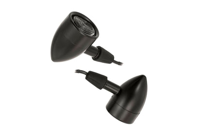 LED Turn Signals Icon Black 2pcs M8 Universal