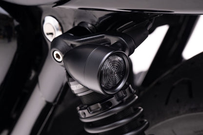 LED Turn Signals Icon Black 2pcs M8 Universal