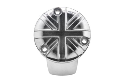 Throttle Body Covers Union Jack Polished 2 pcs T120 Thruxton 1200/R/RS Bobber