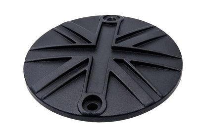 Generator Badge Union Jack Black 1pc T100/T120 Speed Twin 900 Scrambler 900